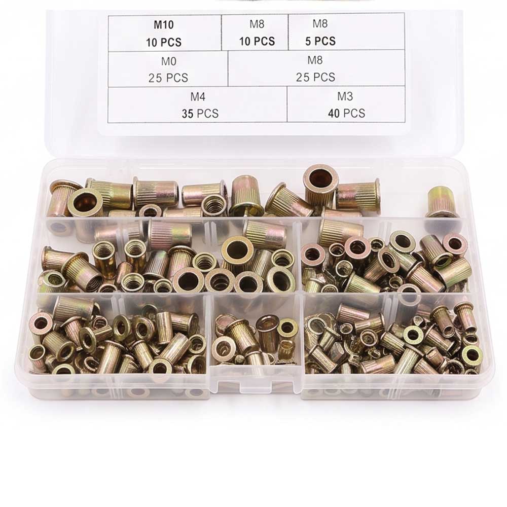 Carbon Steel Rivet NutHead Set